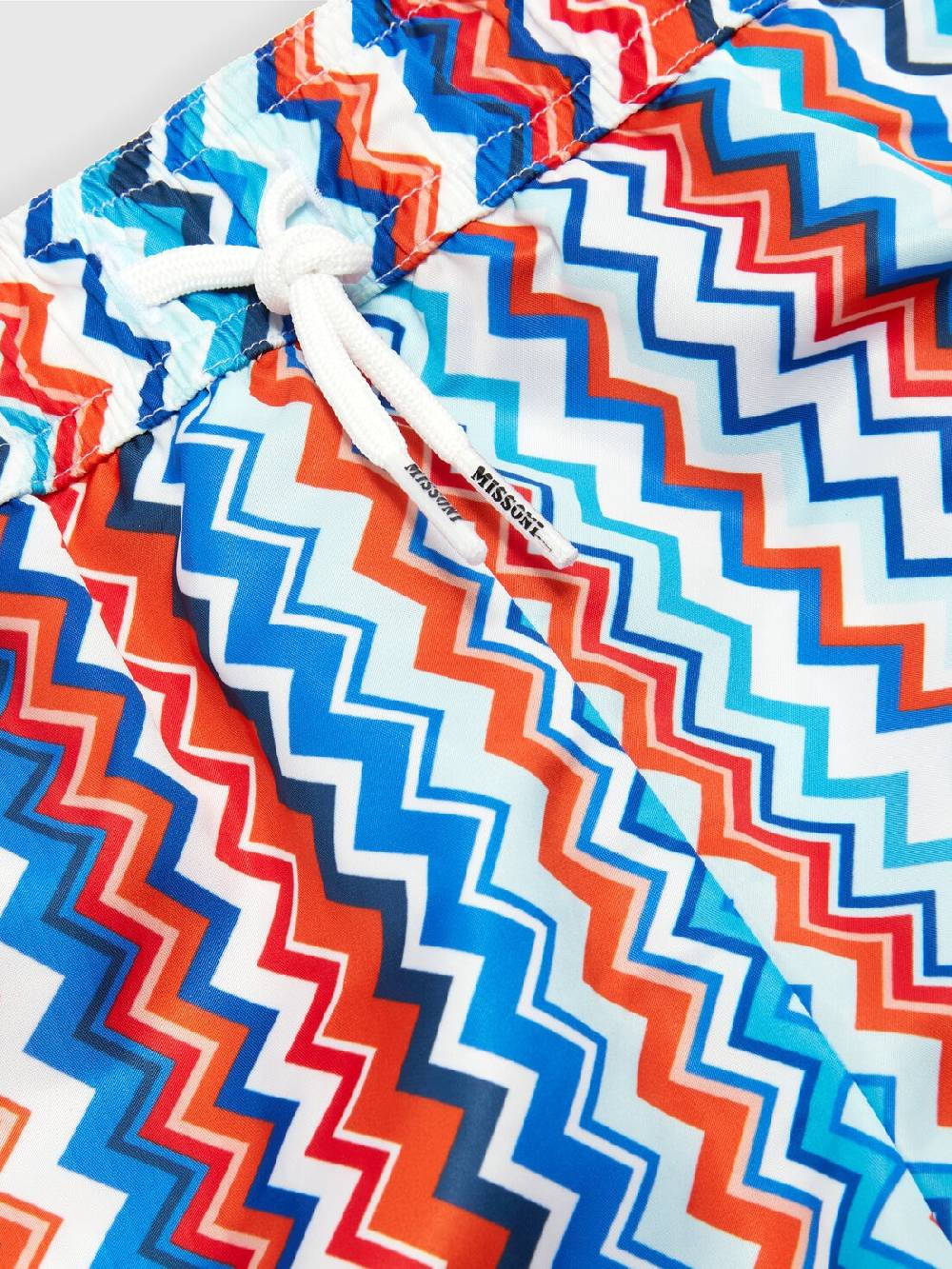 Missoni Boxer mare con stampa zig zag e logo Novità