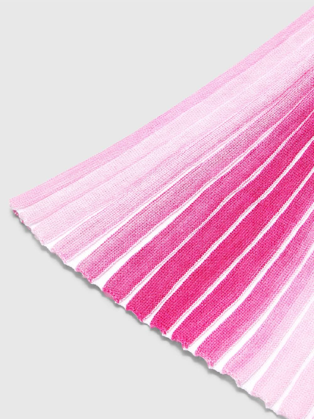 Missoni Abito midi in maglia di viscosa a righe Economico