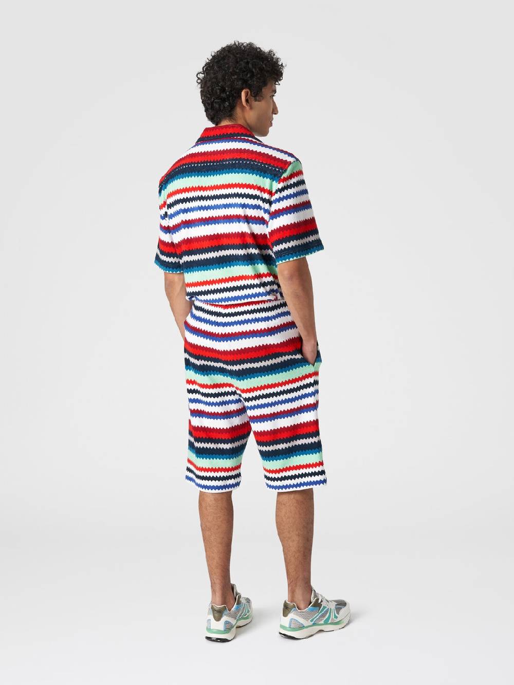 Missoni Shorts in spugna stampa zig zag Offerte