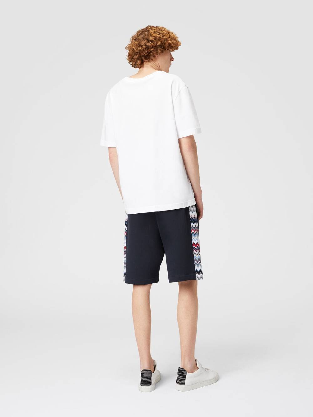 Missoni Shorts in cotone con inserti chevron Hotsell