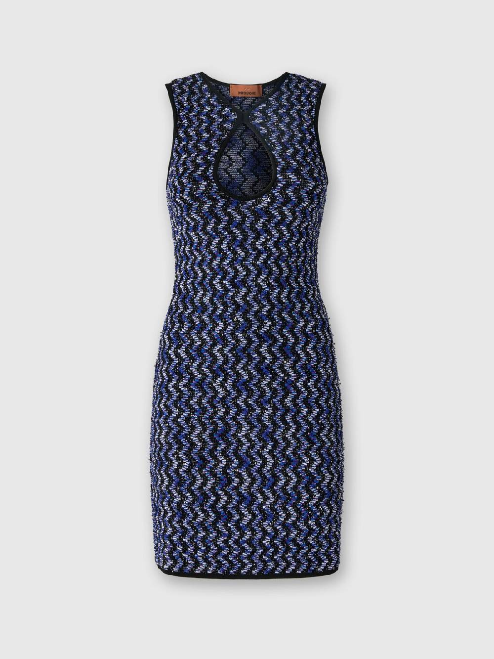 Missoni Mini-abito senza maniche zig zag con paillettes I Più Venduti