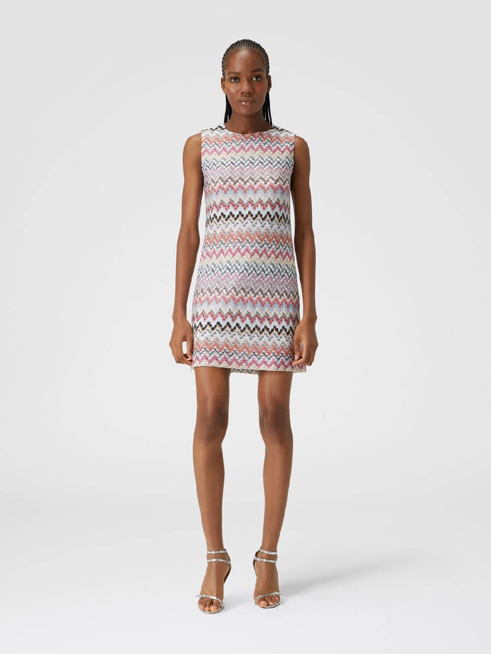 Missoni Mini-abito in misto viscosa lamé zig zag Moda