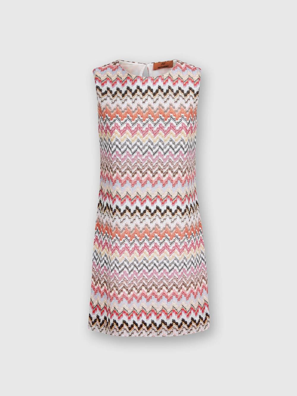 Missoni Mini-abito in misto viscosa lamé zig zag Moda