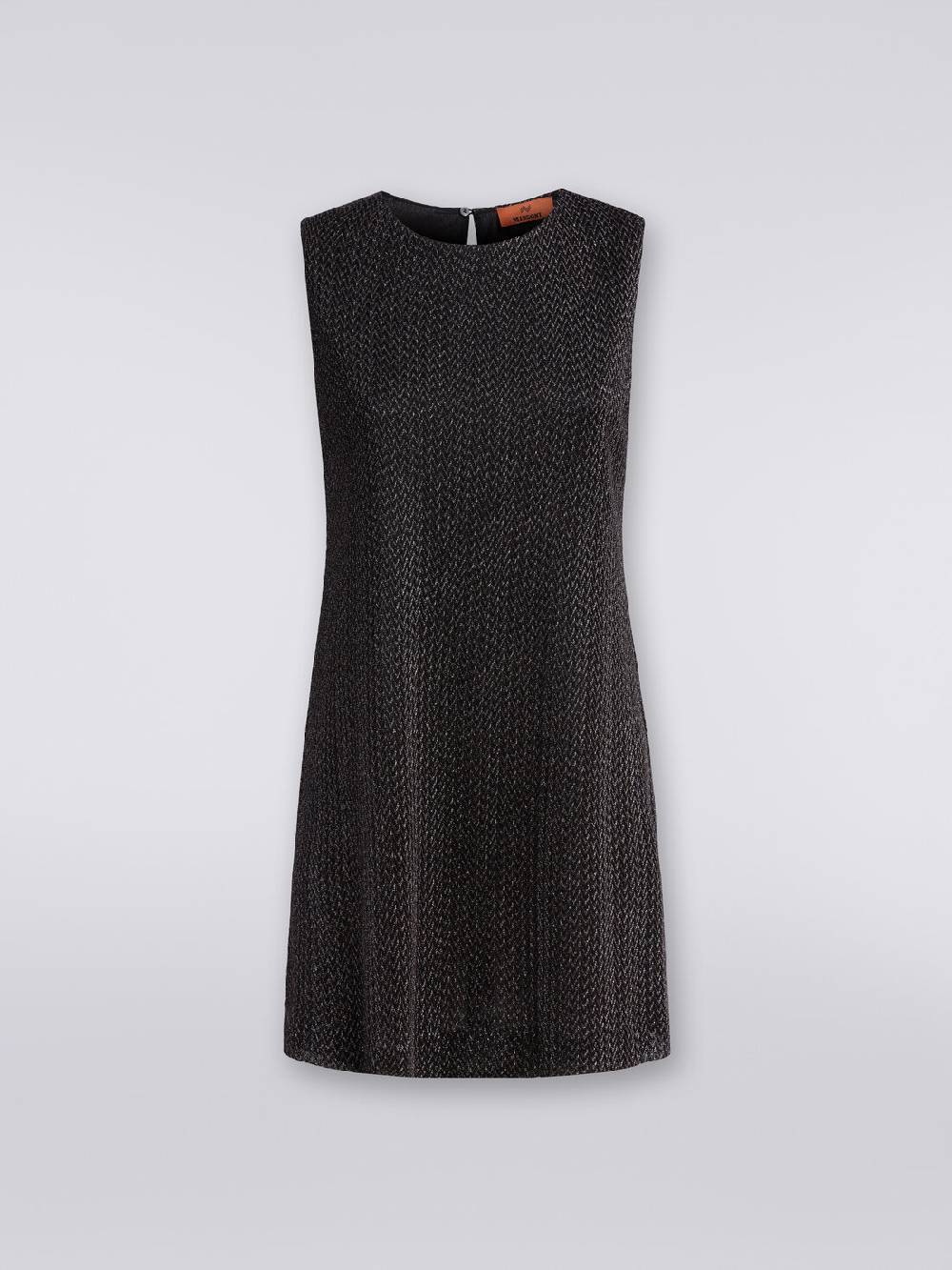 Missoni Mini-abito senza maniche in viscosa lamé Italy