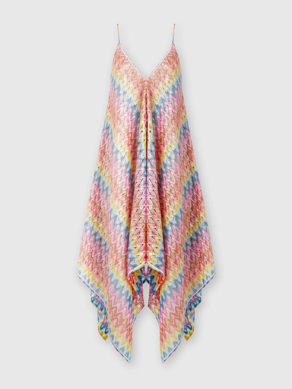 Missoni Abito copricostume a foulard in pizzo spalmato Soddisfazione Garantita