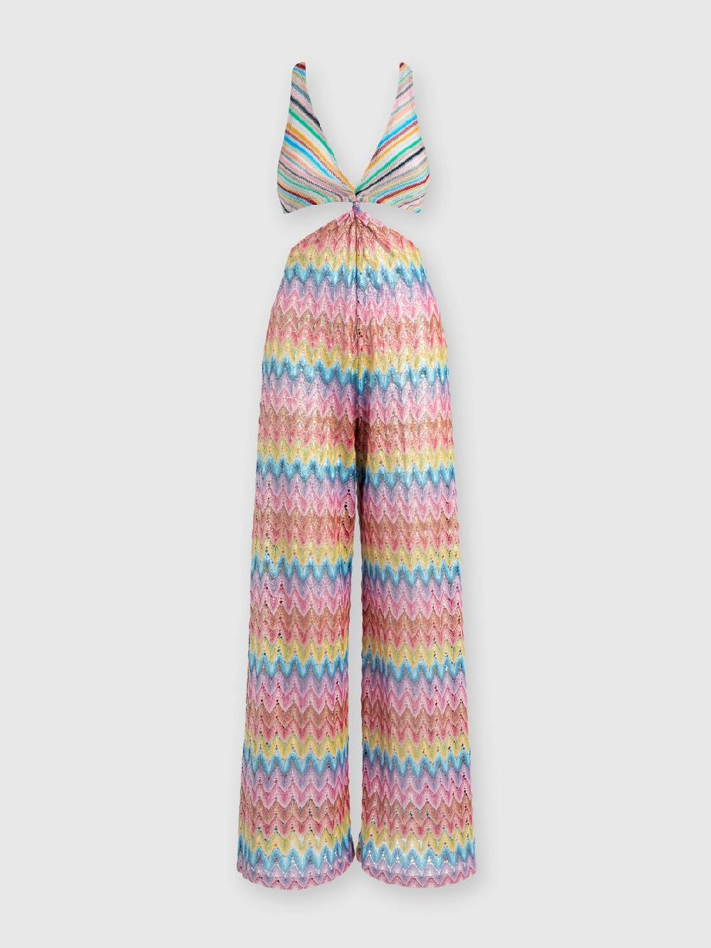 Missoni Tuta patchwork in misto cotone con dettagli cut out Qualità Garantita