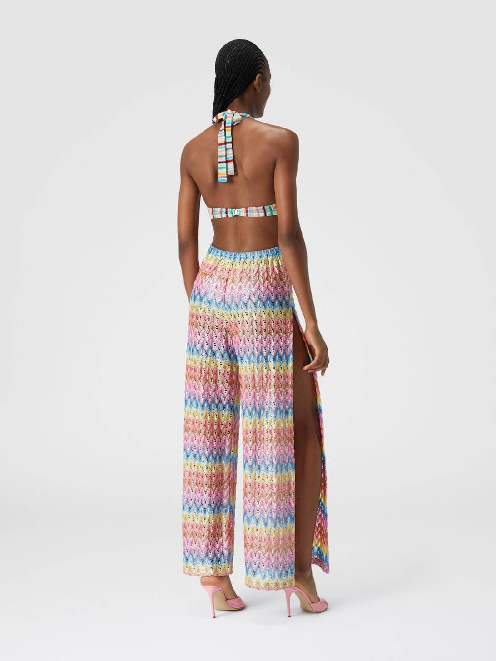 Missoni Tuta patchwork in misto cotone con dettagli cut out Qualità Garantita
