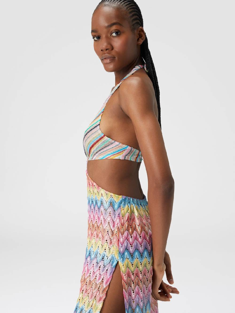 Missoni Tuta patchwork in misto cotone con dettagli cut out Qualità Garantita