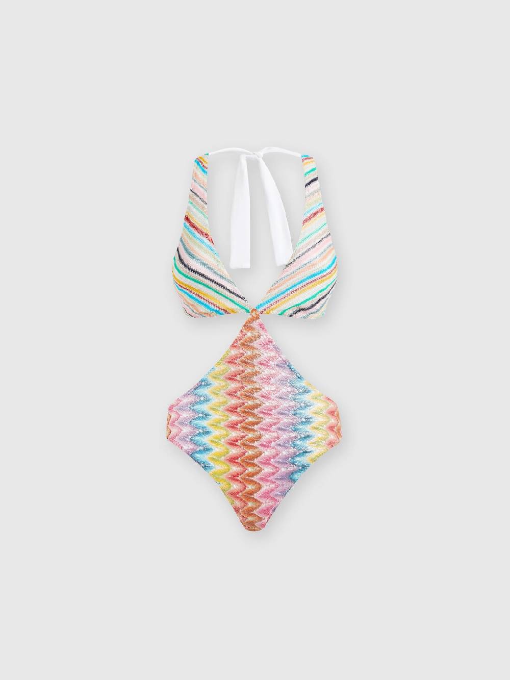 Missoni Costume intero patchwork con dettagli cut out Negozi Online