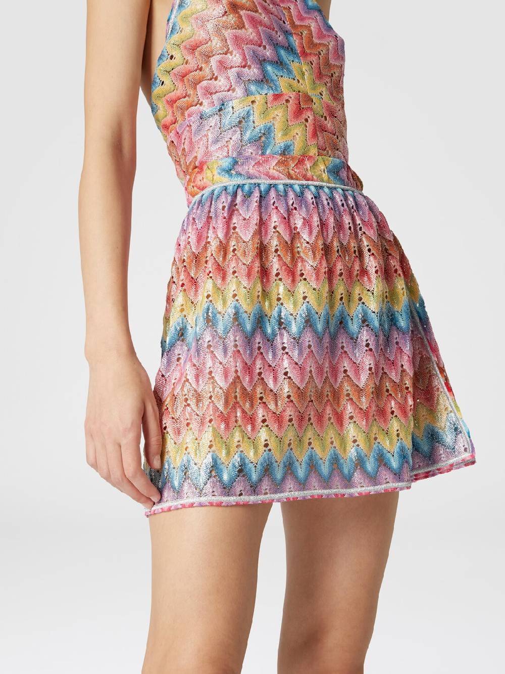 Missoni Mingonna a portafoglio in pizzo di misto cotone spalmato Shopping Online