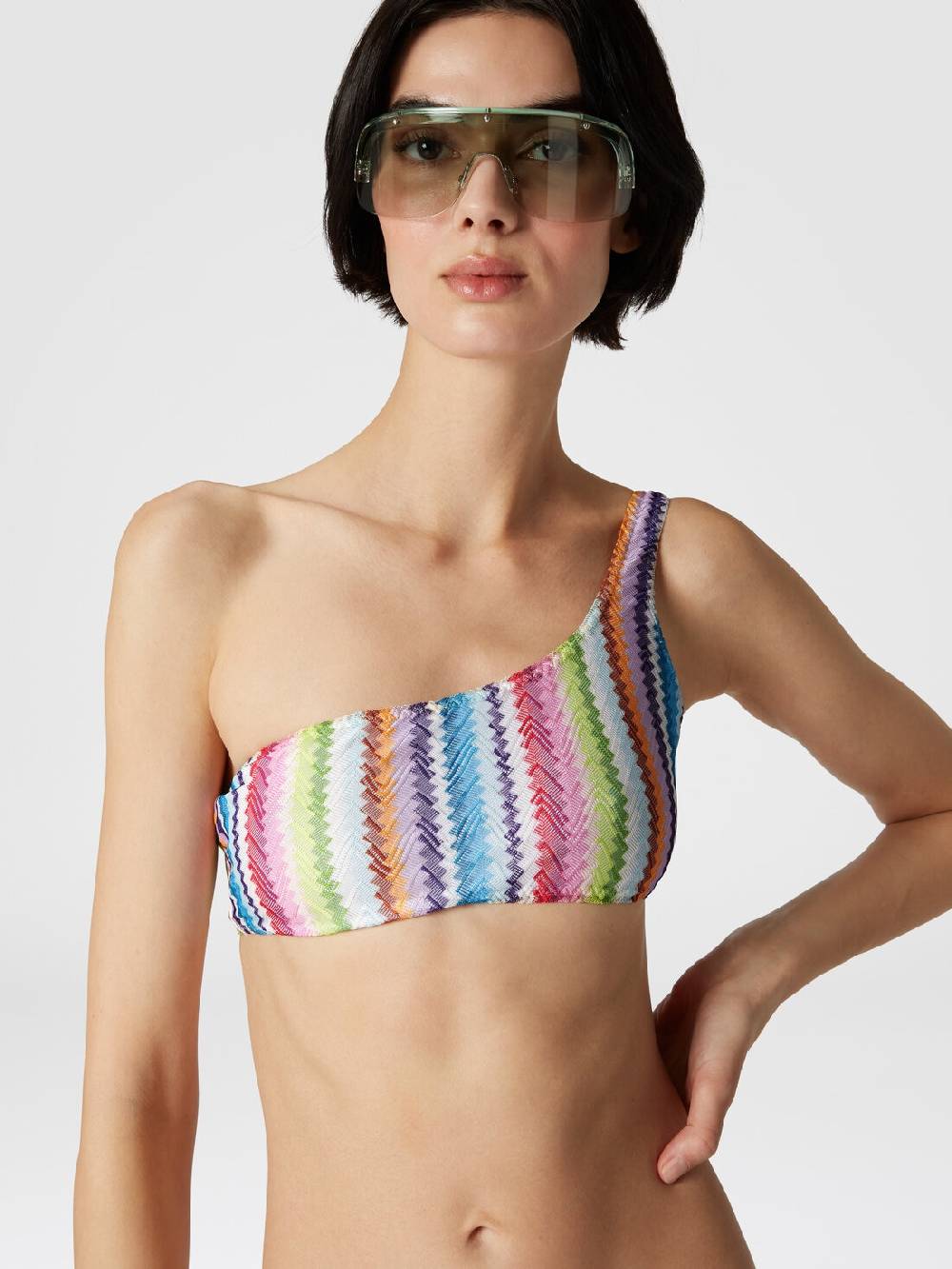 Missoni Bikini monospalla stampa zig zag Convenienza