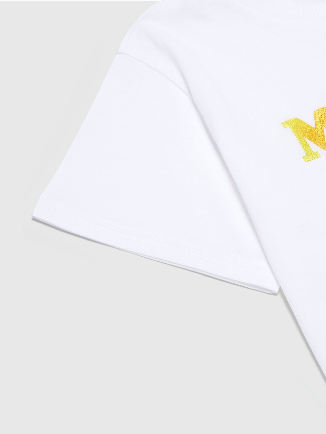 Missoni T-shirt in jersey di cotone con scritta logo Presa