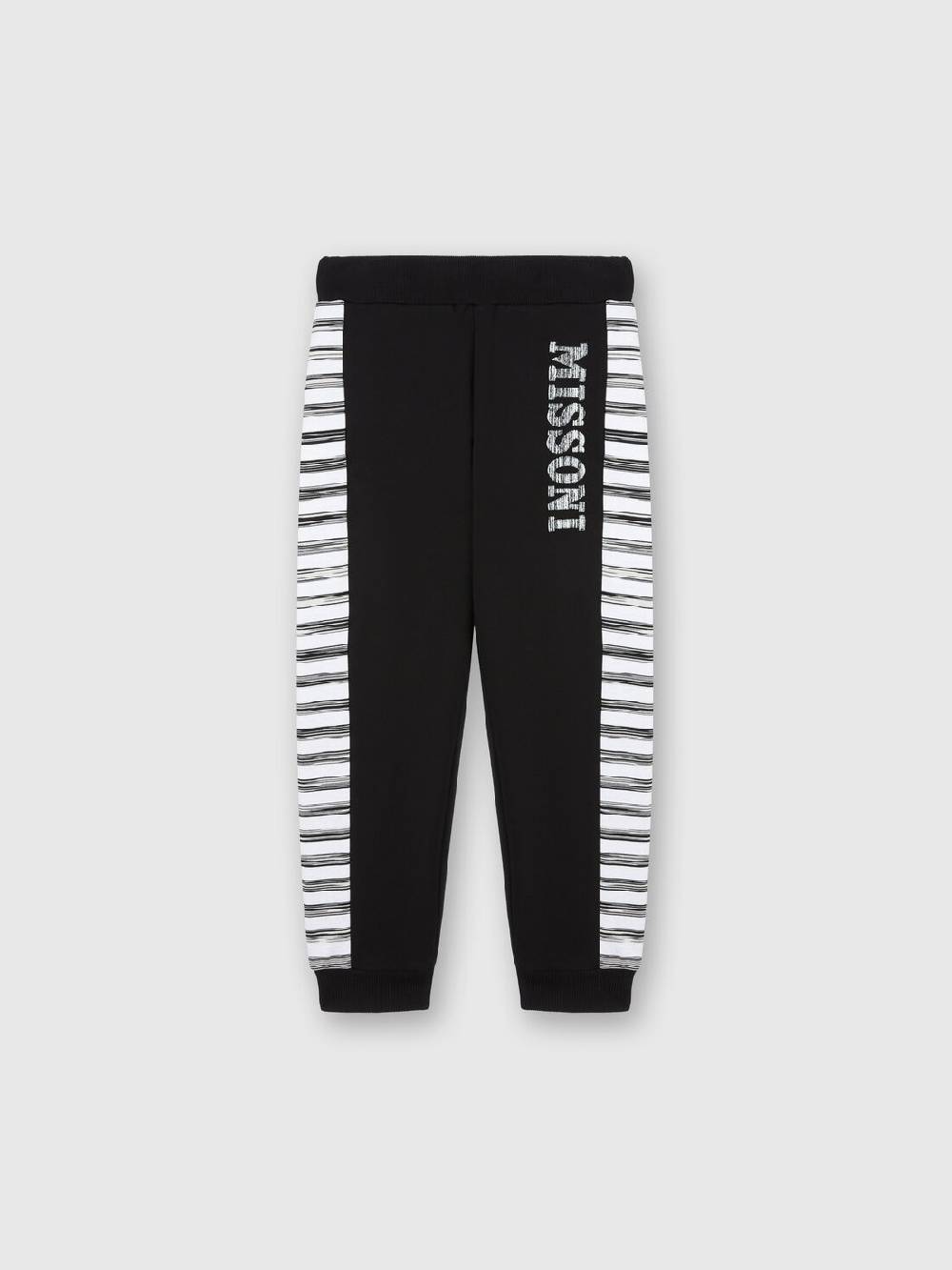 Missoni Joggers in cotone con inserti fiammati In Vendita
