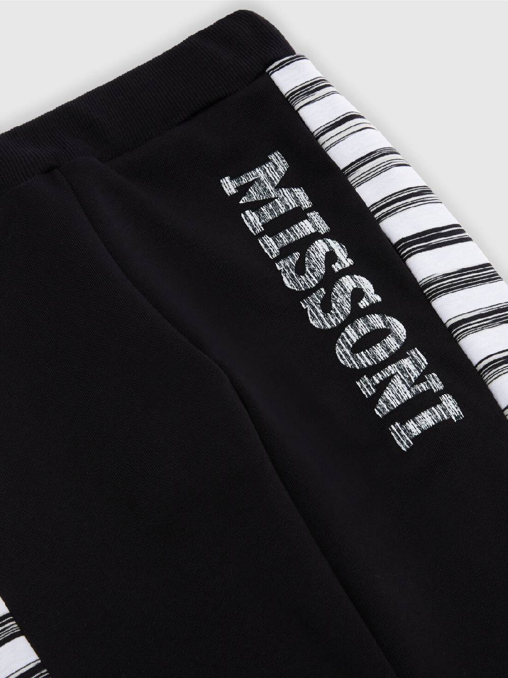 Missoni Joggers in cotone con inserti fiammati In Vendita