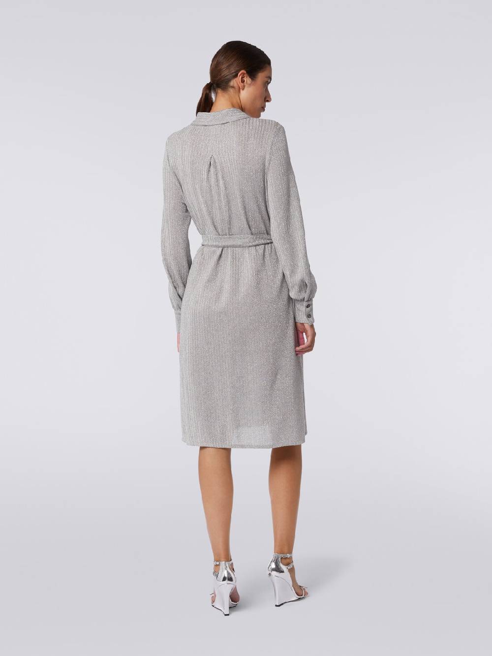 Missoni Abito in cotone e viscosa lamé Moda