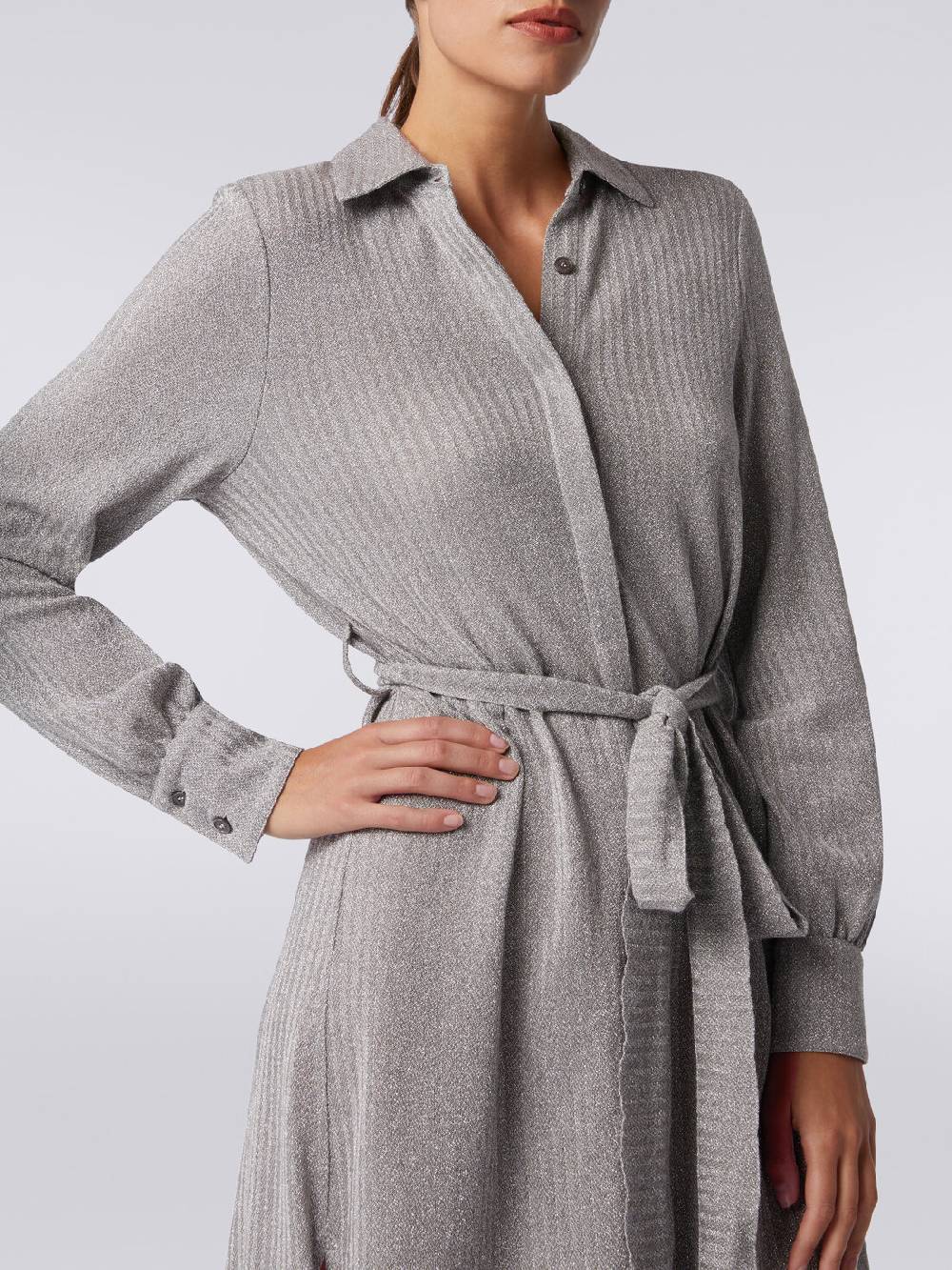 Missoni Abito in cotone e viscosa lamé Moda