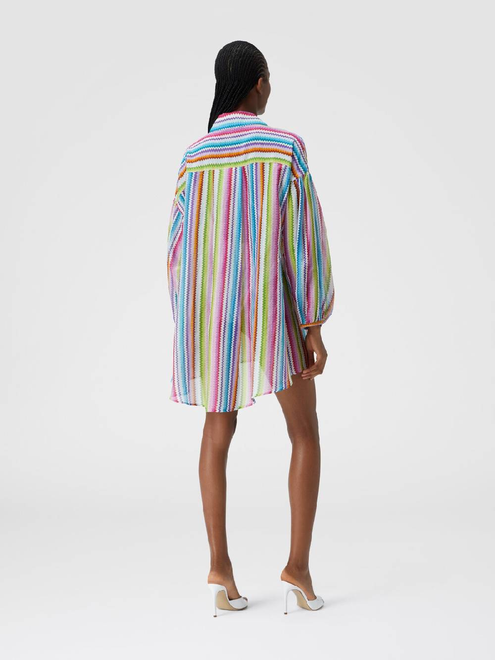 Missoni Camicia oversize in seta e cotone stampata Promozione