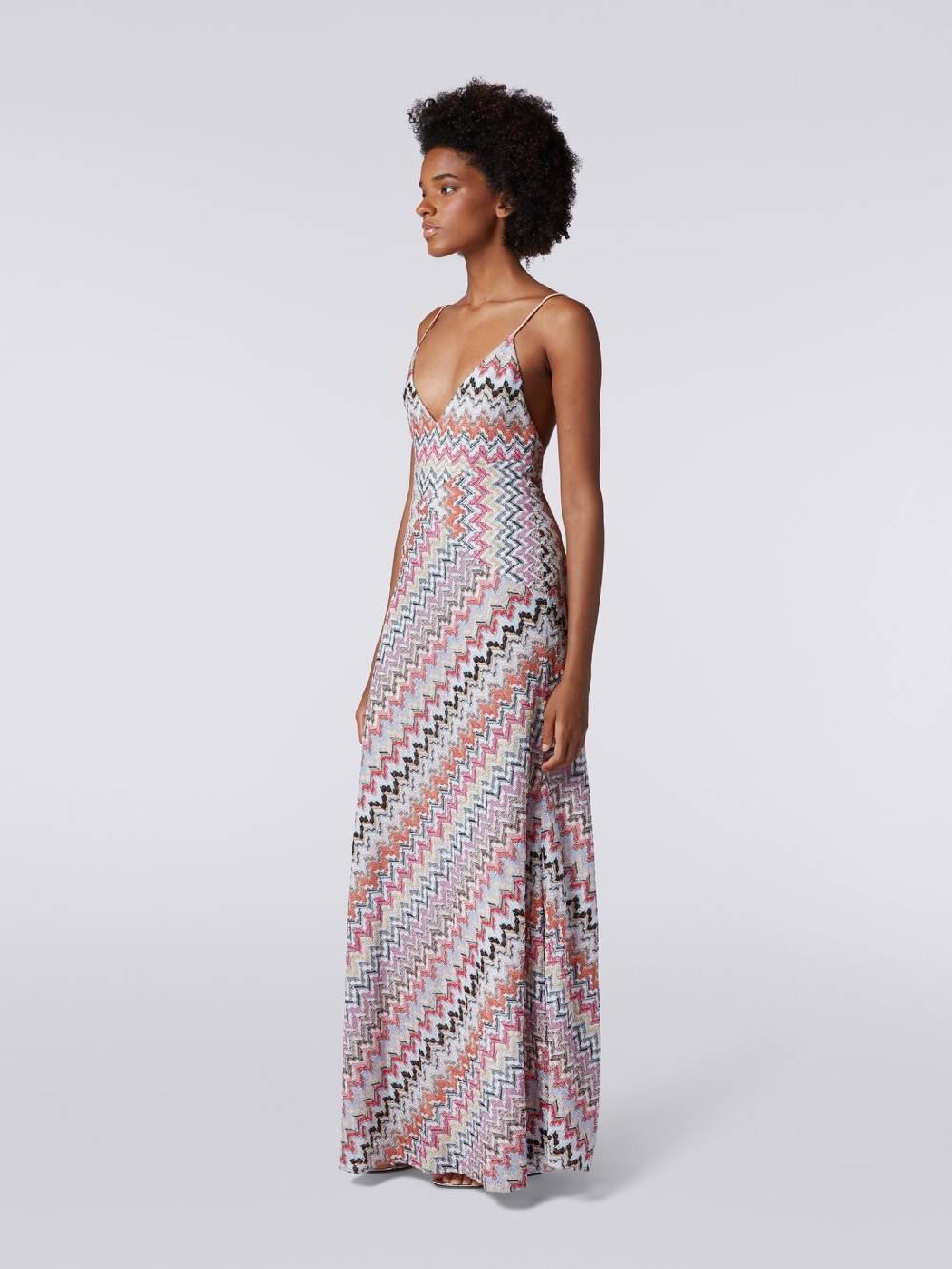 Missoni Abito lungo in misto viscosa patchwork con lurex Affare Del Giorno