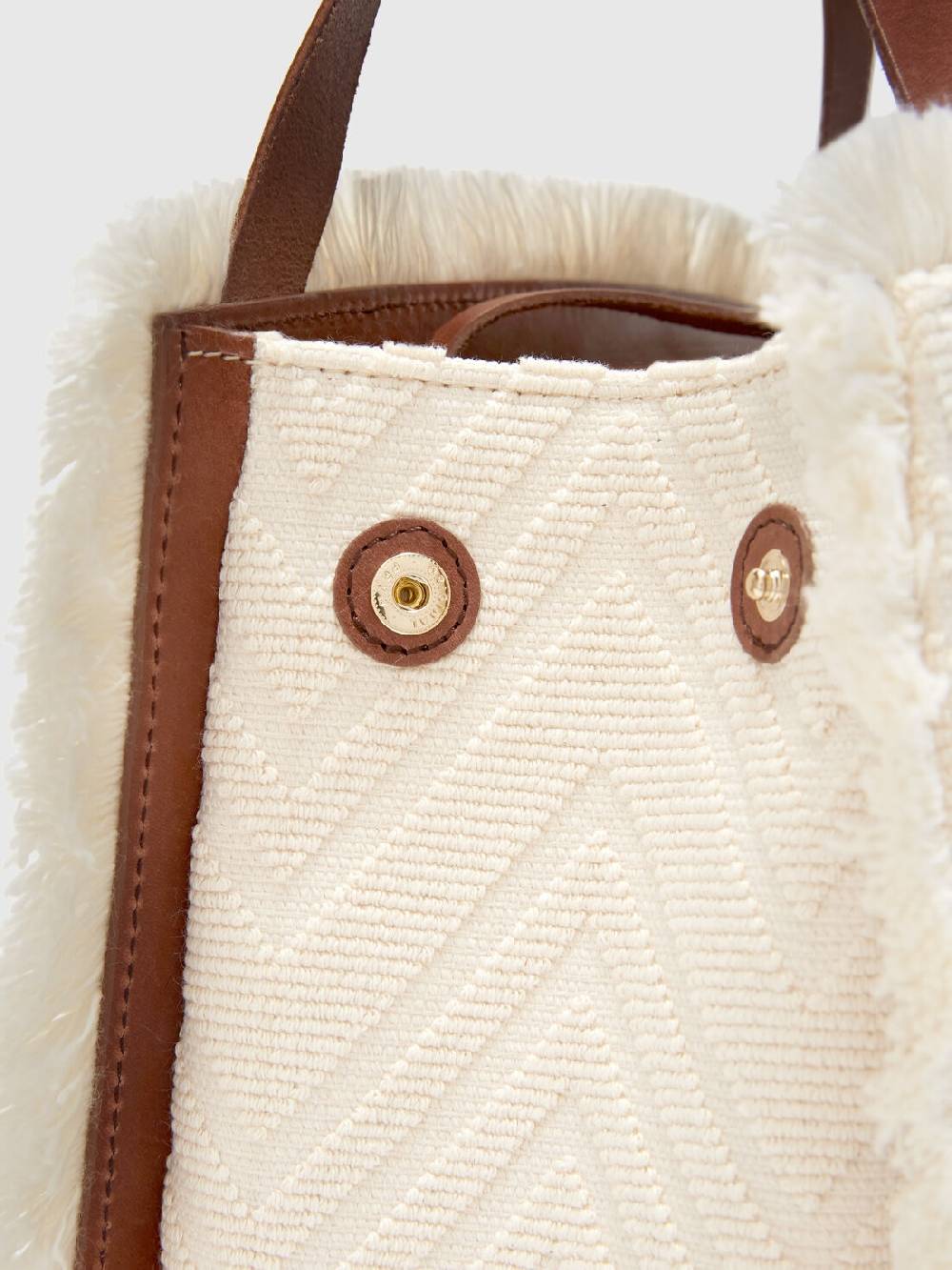 Missoni Tote bag in misto cotone chevron Presa
