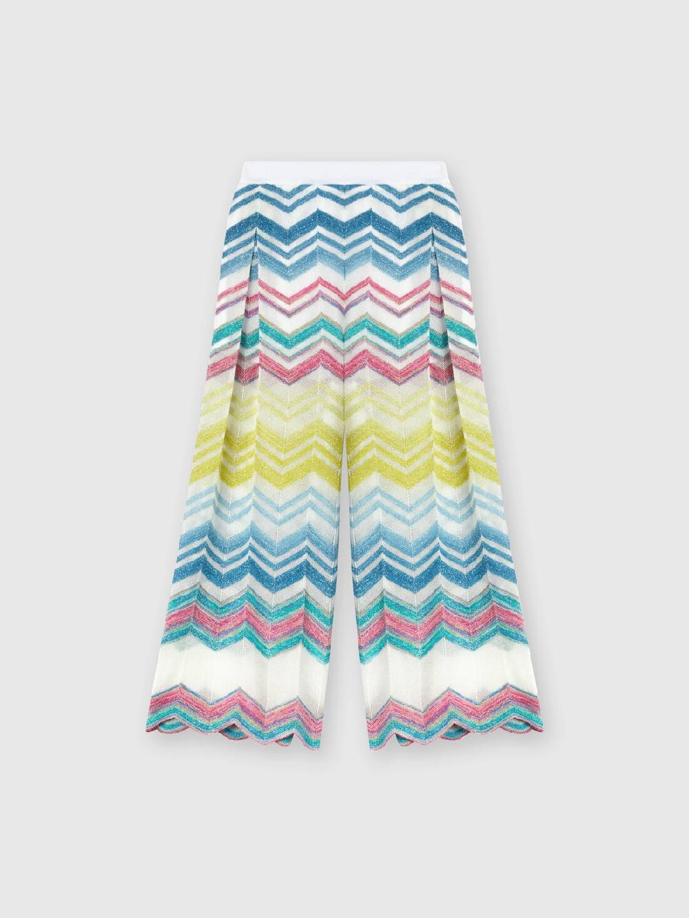 Missoni Pantaloni in misto viscosa zig zag con lurex Negozio online di fabbrica