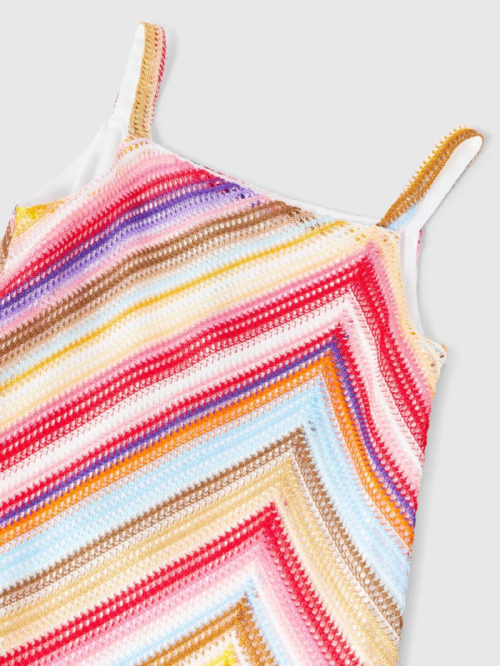 Missoni Abito in maglia di viscosa con spalline Vendita Economica