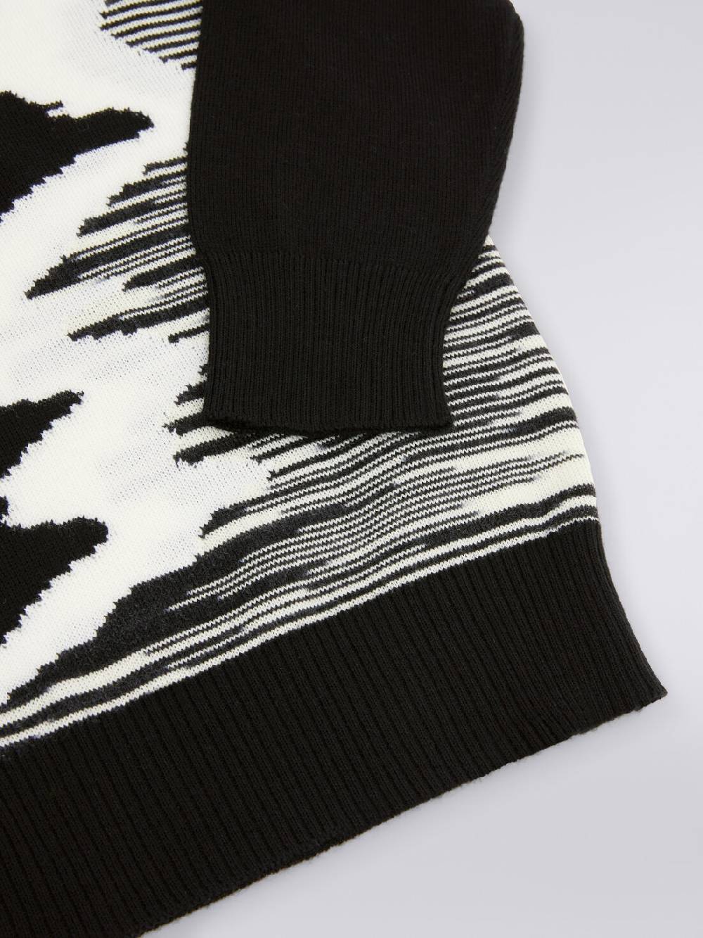 Missoni Maglia girocollo in pura lana vergine Saldi Di Fabbrica