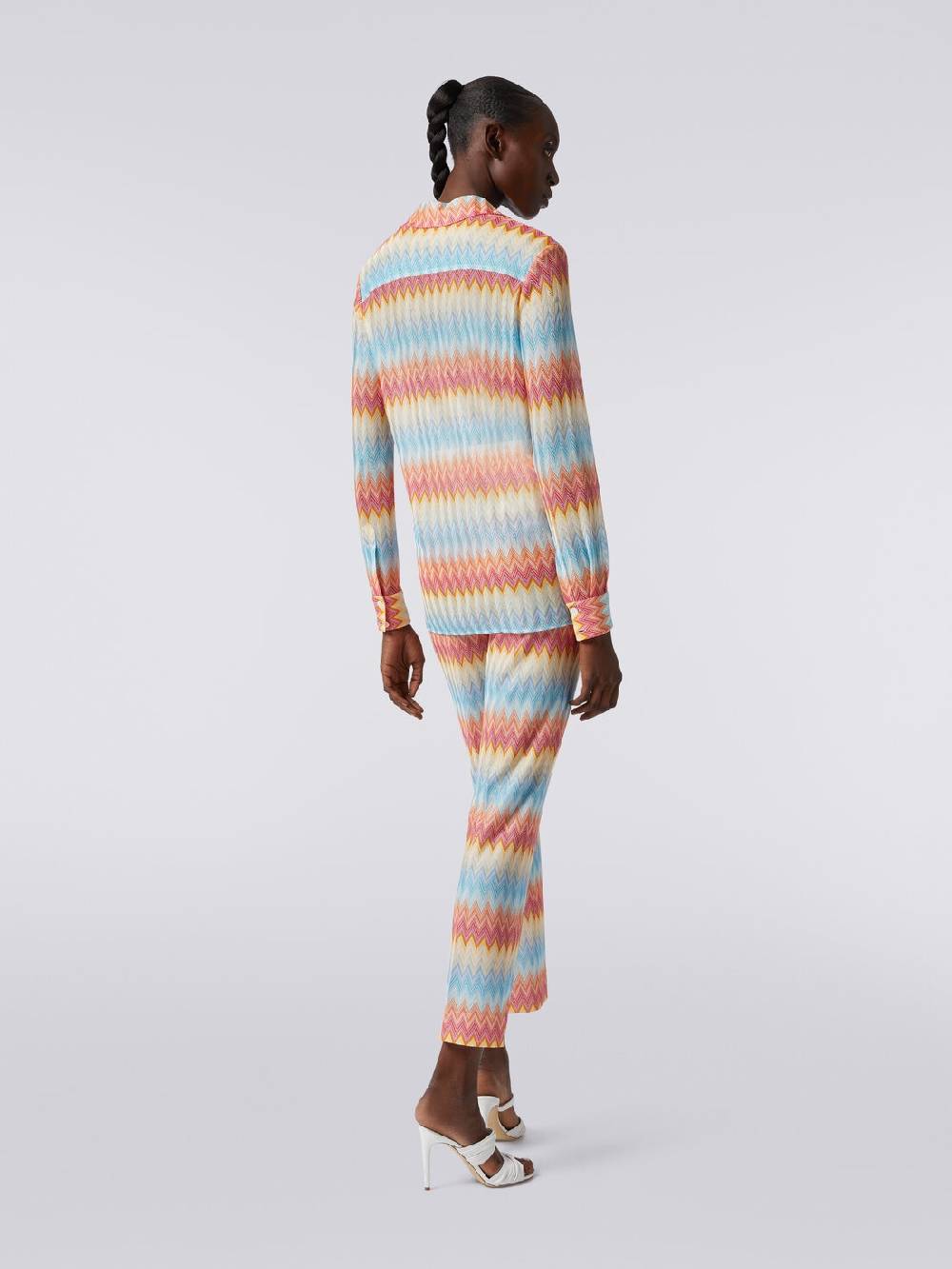 Missoni Camicia in maglia di viscosa chevron Prezzo Ridotto