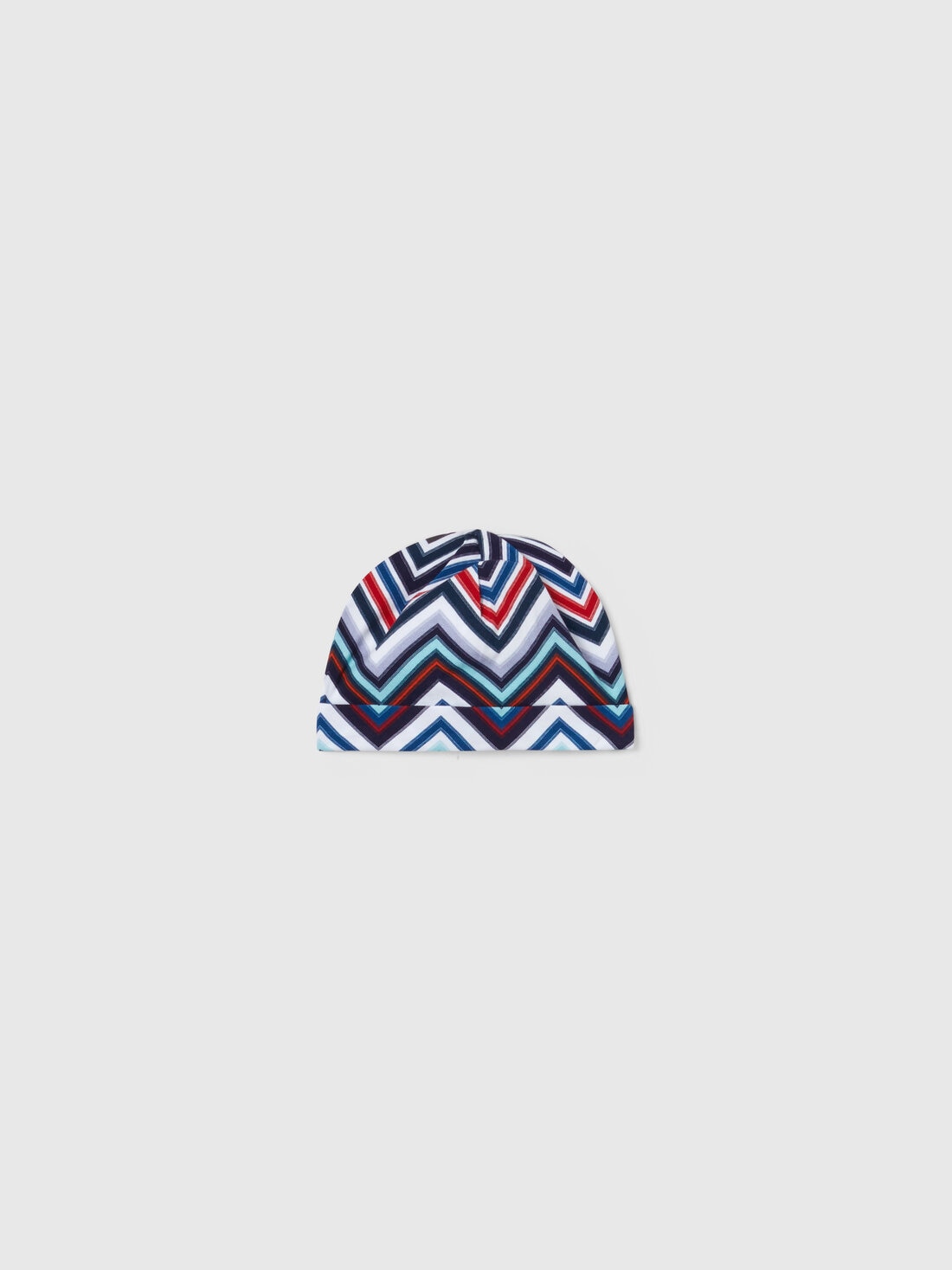 Missoni Set due pezzi con tutina e zuccotto in cotone chevron Ultimi due giorni