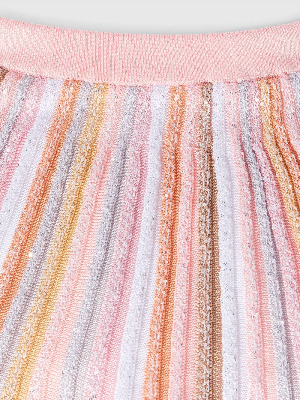Missoni Gonna in maglia di viscosa plissée con elastico in vita Hotsell
