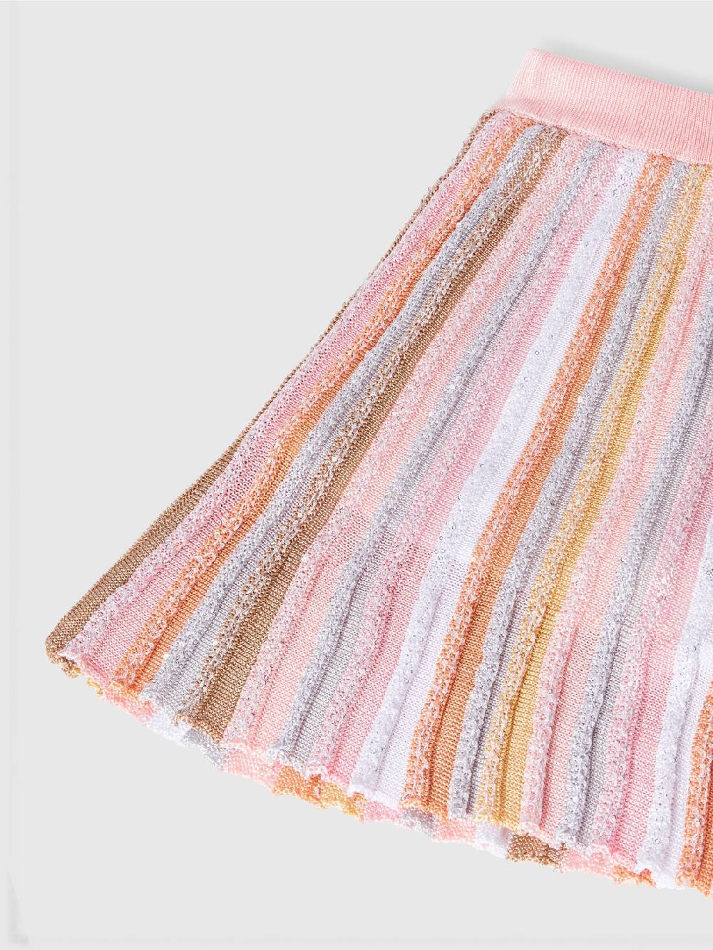 Missoni Gonna in maglia di viscosa plissée con elastico in vita Hotsell