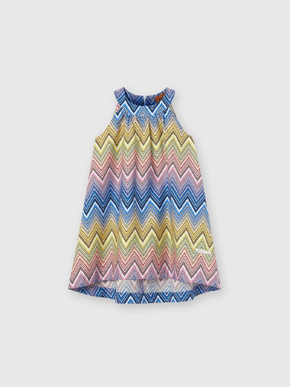 Missoni Abito in cotone chevron Vendite Flash