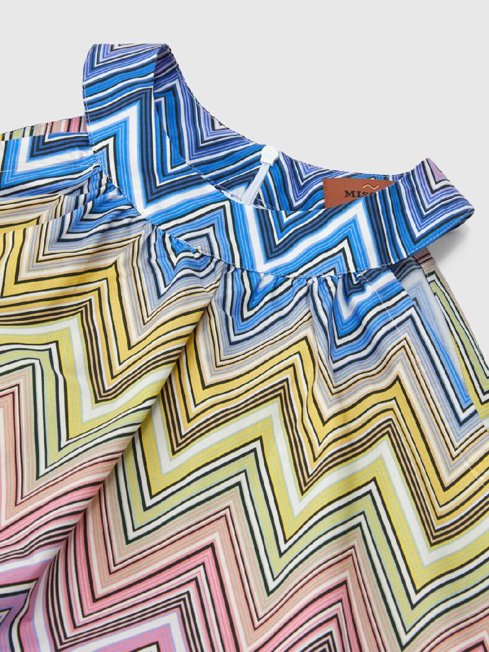 Missoni Abito in cotone chevron Vendite Flash