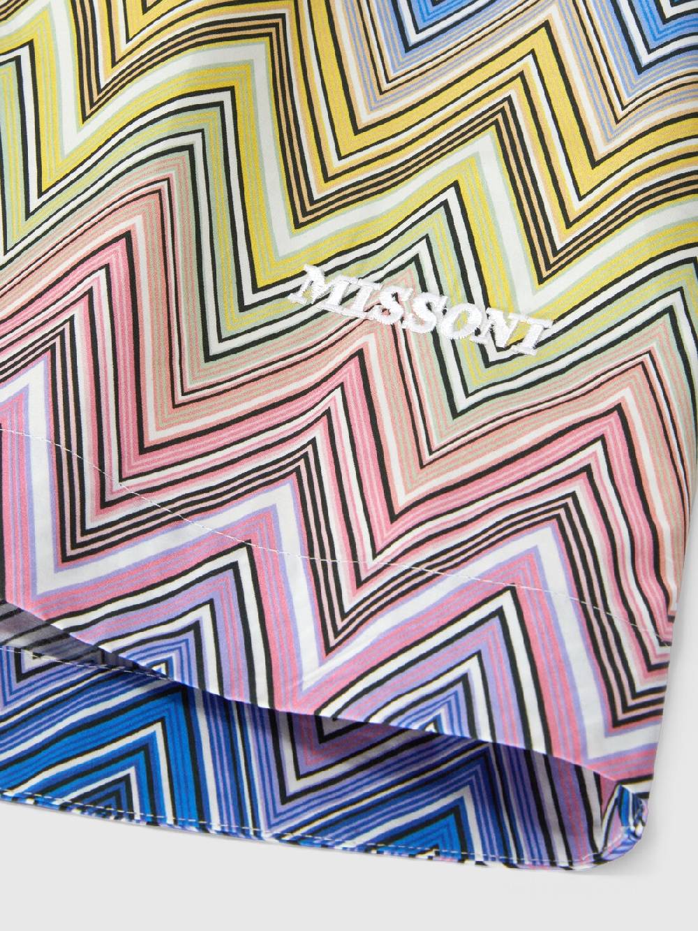 Missoni Abito in cotone chevron Vendite Flash