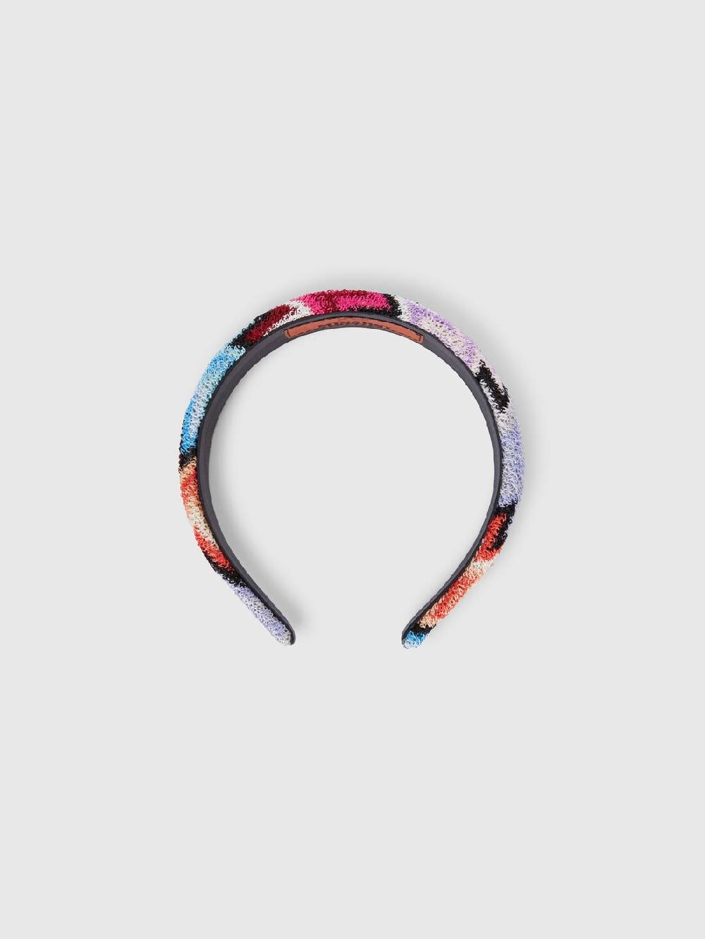 Missoni Cerchietto in viscosa zig zag Nuova