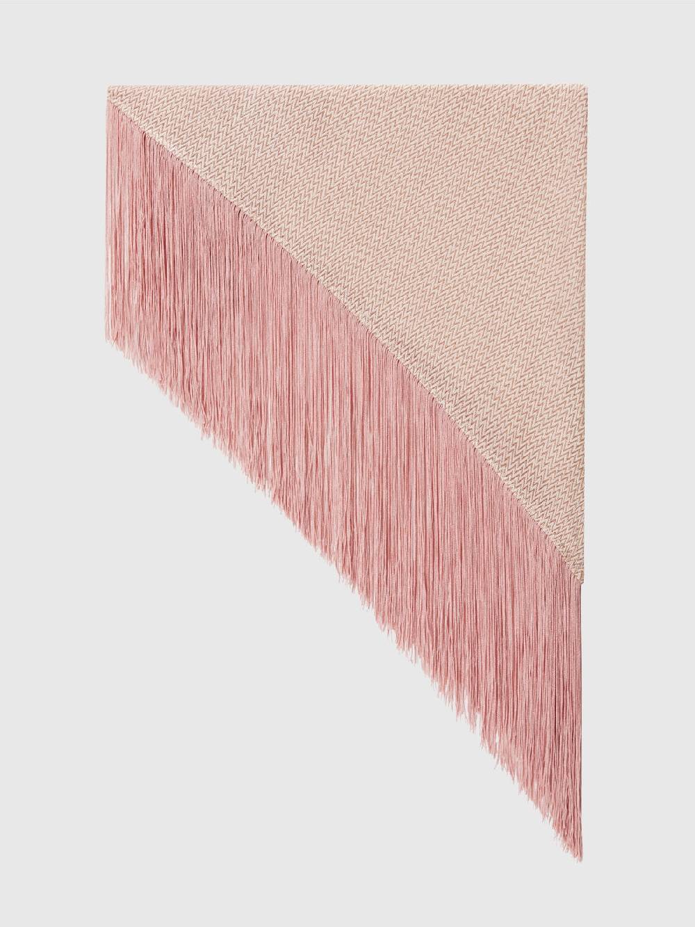 Missoni Scialle in viscosa lamé chevron con frange 2025