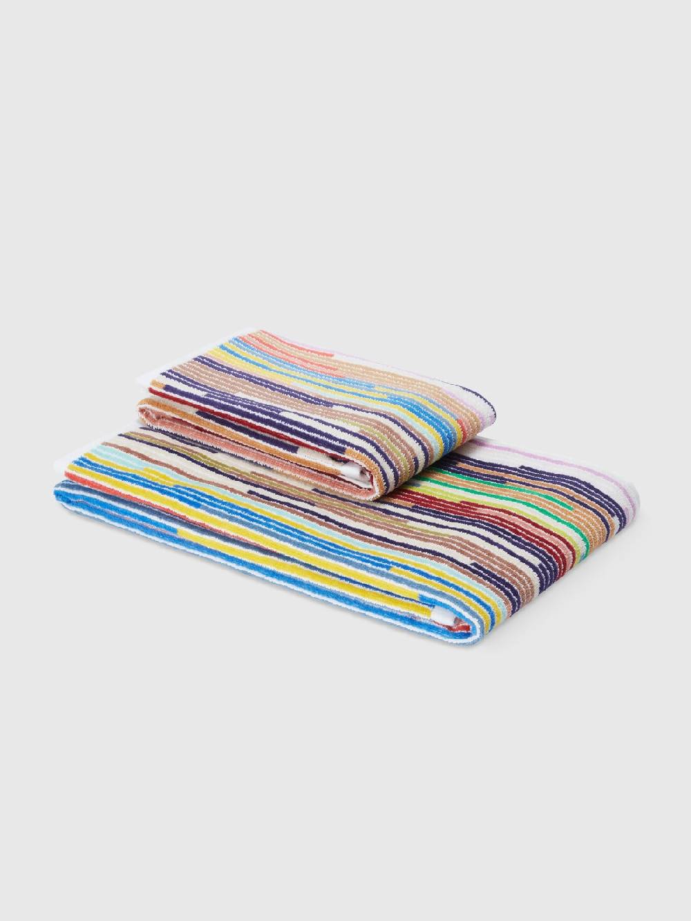 Missoni Set 2 pezzi di asciugamani da bagno Melody in spugna di cotone fiammata Qualità Garantita