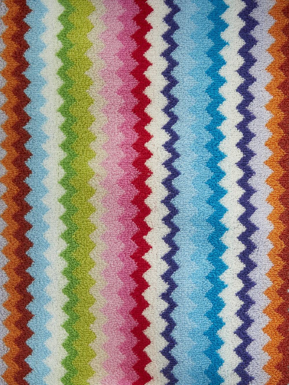 Missoni Accappatoio Riverbero in spugna di cotone zig zag 2025