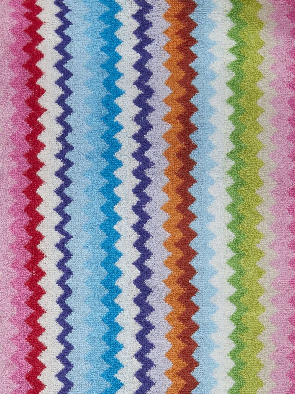 Missoni Set 5 pezzi di asciugamani da bagno Riverbero in spugna di cotone zig zag Consegna Veloce