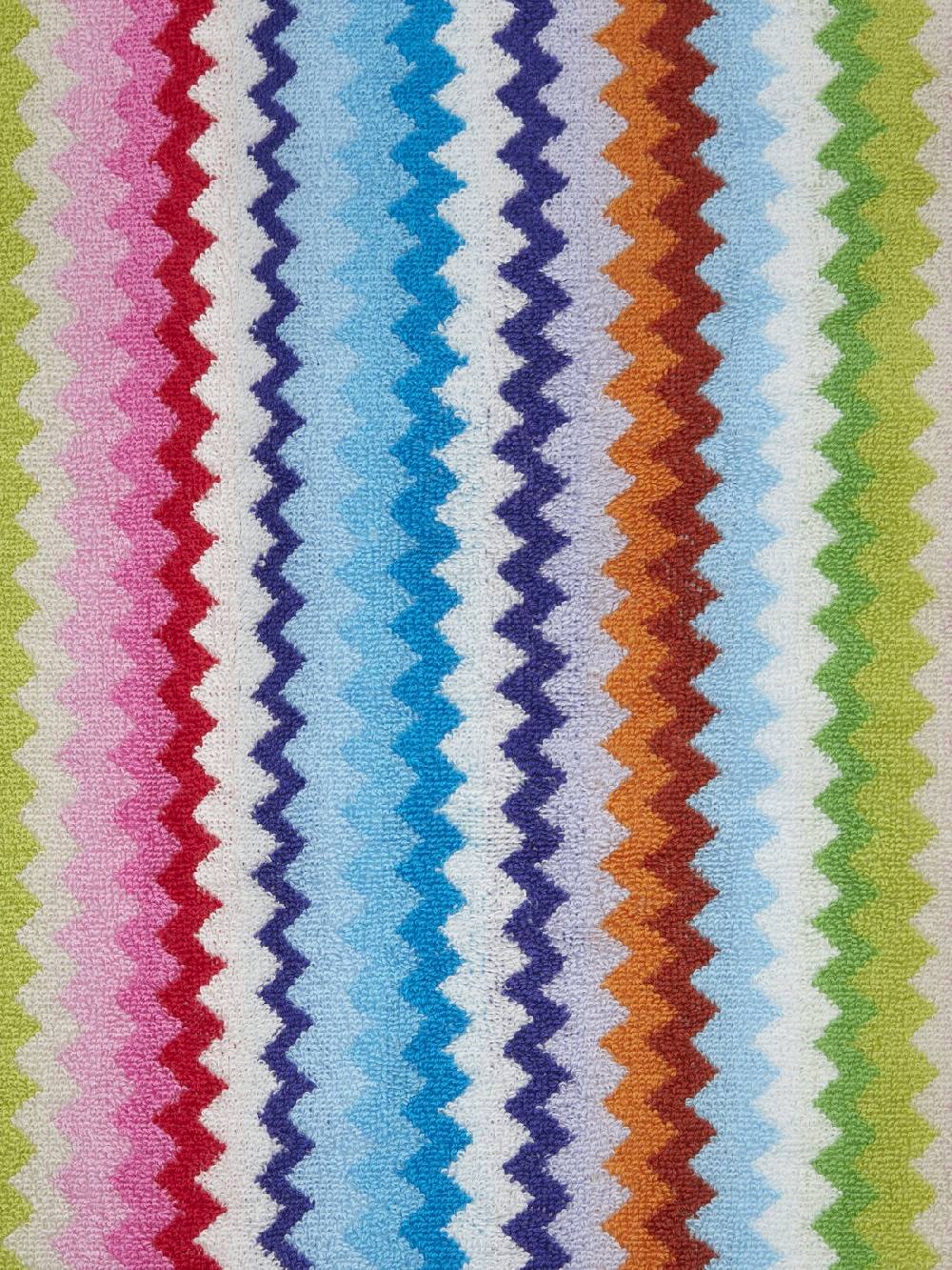 Missoni Set 3 pezzi di asciugamani da bagno Riverbero in spugna di cotone zig zag Fino Al -60%