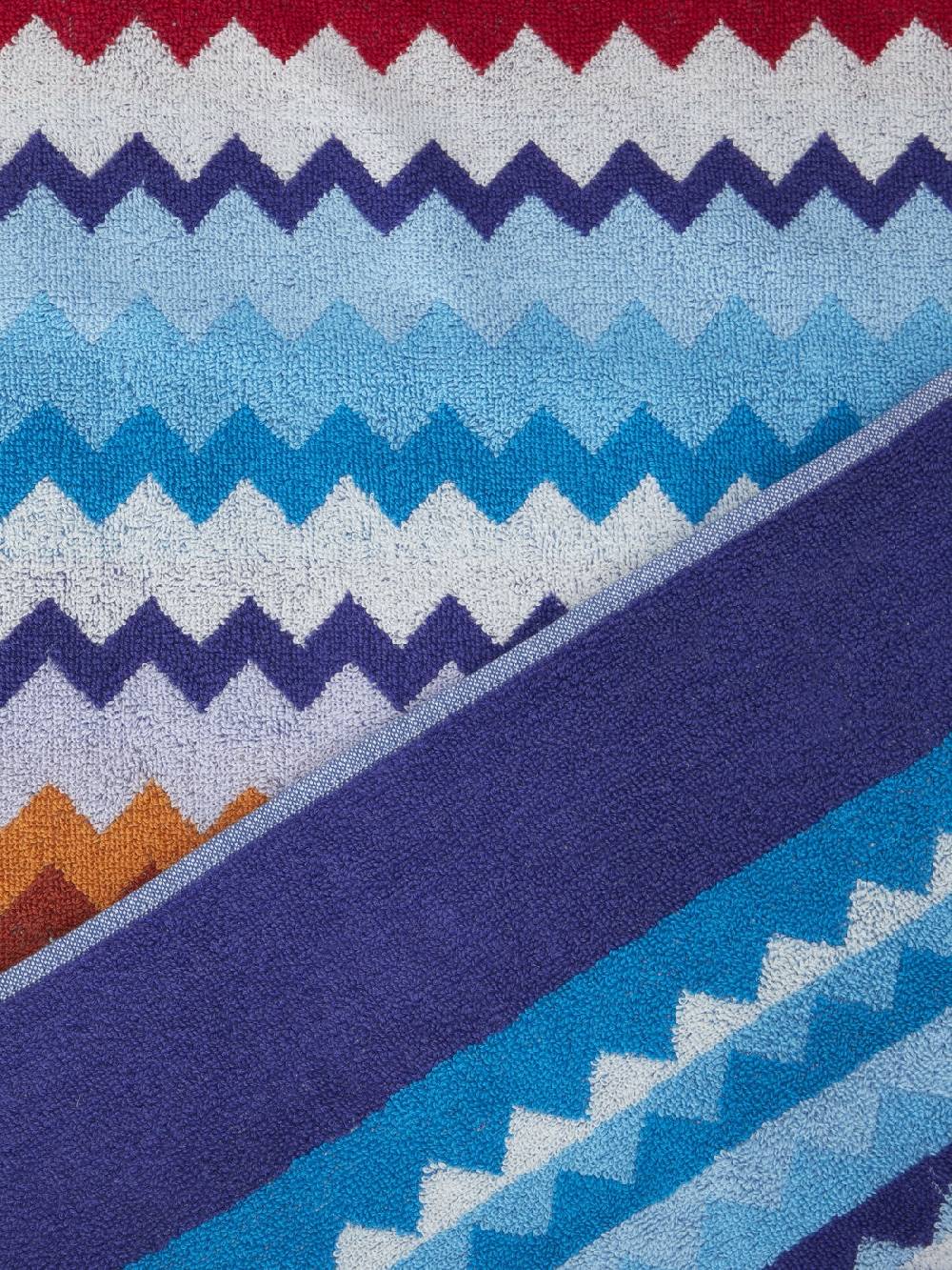 Missoni Telo mare 100x180 cm Riverbero in spugna di cotone zig zag Affare Del Giorno