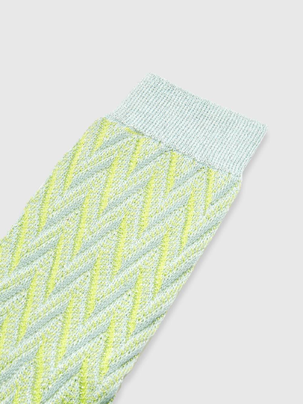 Missoni Calze in cotone e nylon chevron Sottocosto