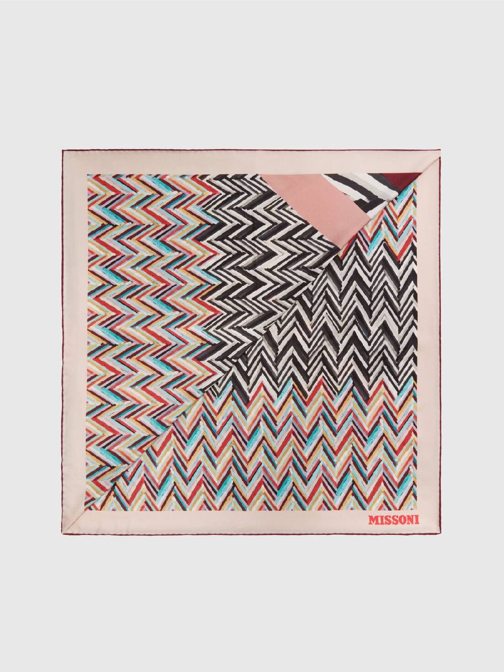 Missoni Foulard in seta con multilavorazione Convenienza
