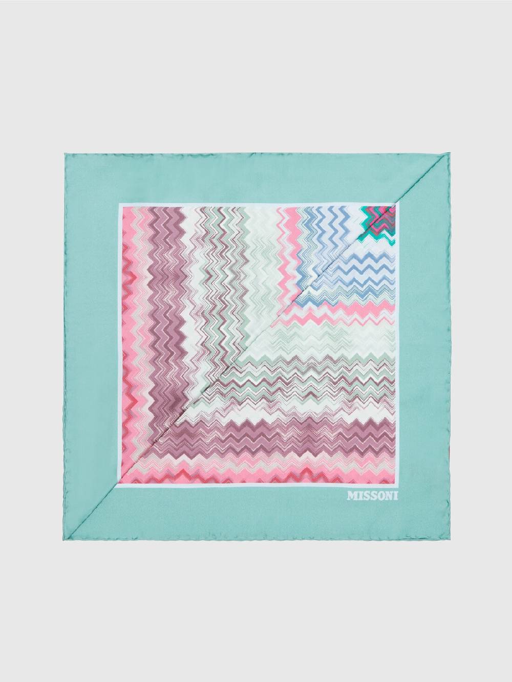 Missoni Foulard in seta con motivo zig zag Online