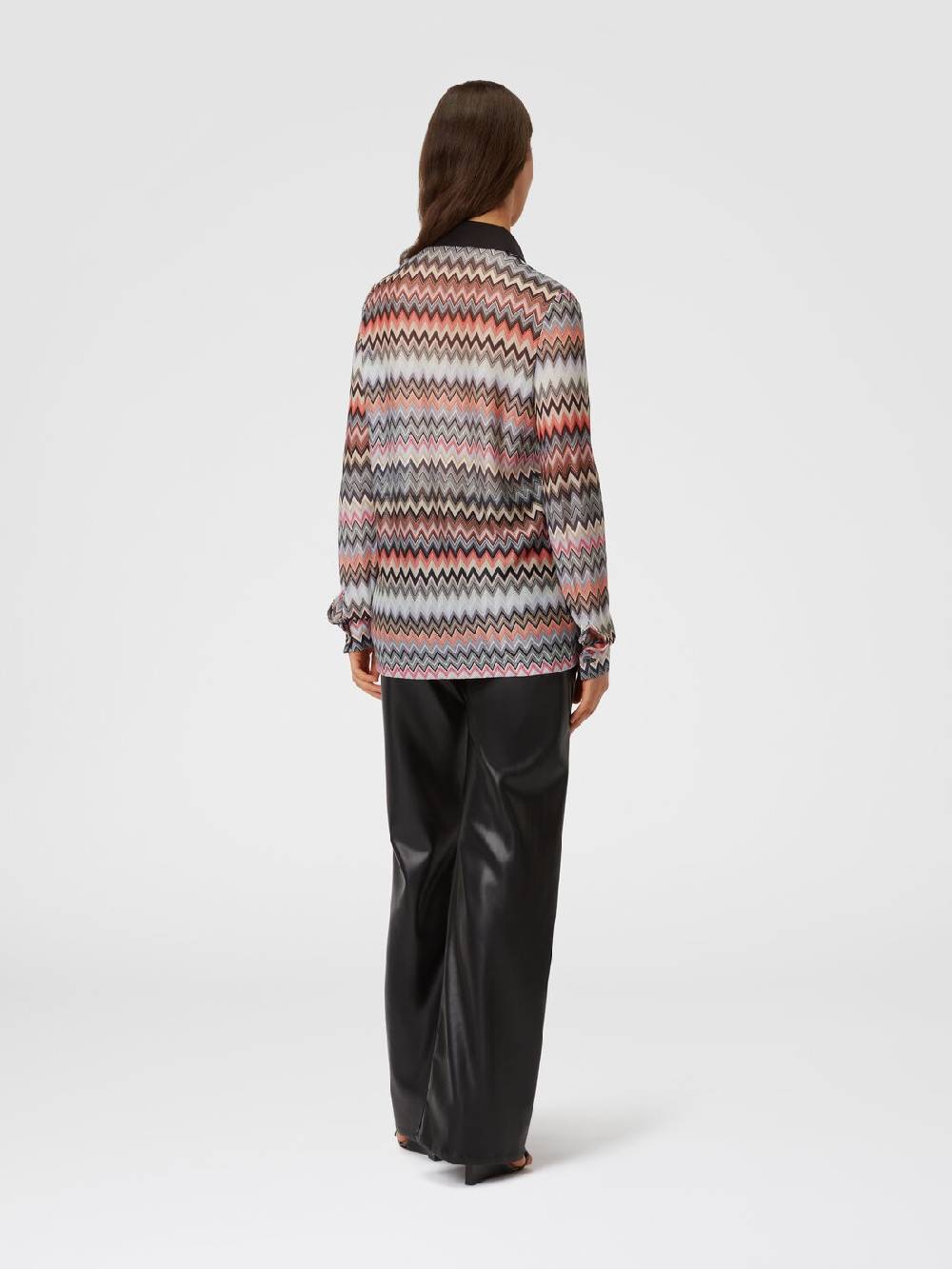Missoni Camicia in cotone e viscosa zig zag Outlet