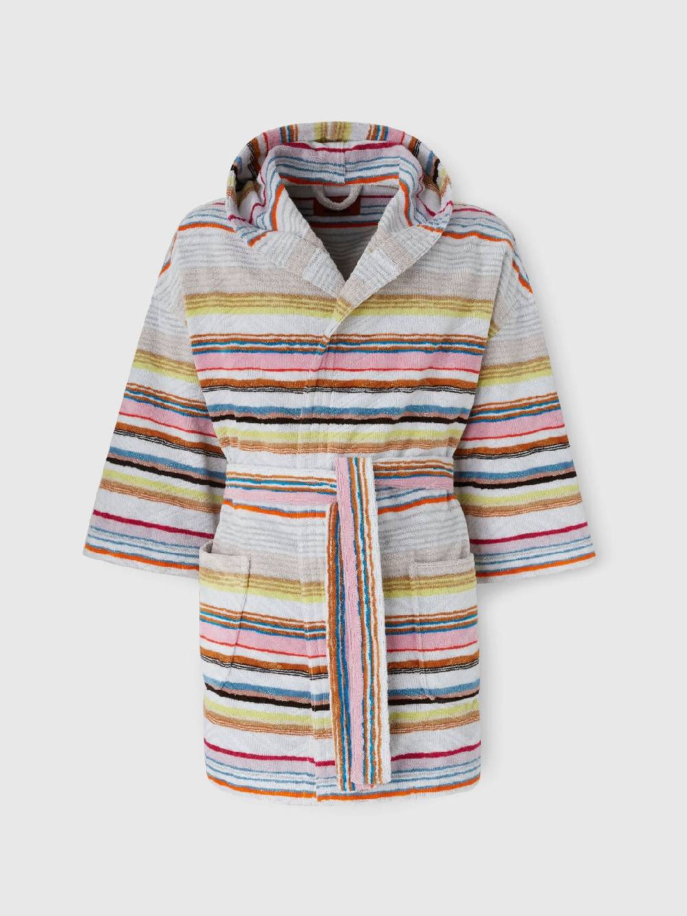 Missoni Accappatoio corto Moonshadow in spugna di cotone con lurex Hotsell
