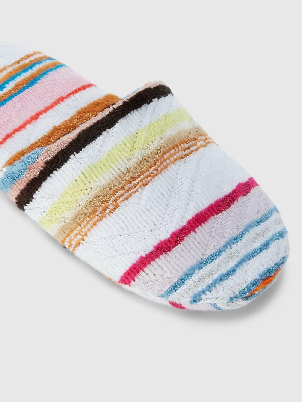 Missoni Pantofole Moonshadow in spugna di cotone con lurex Convenienza