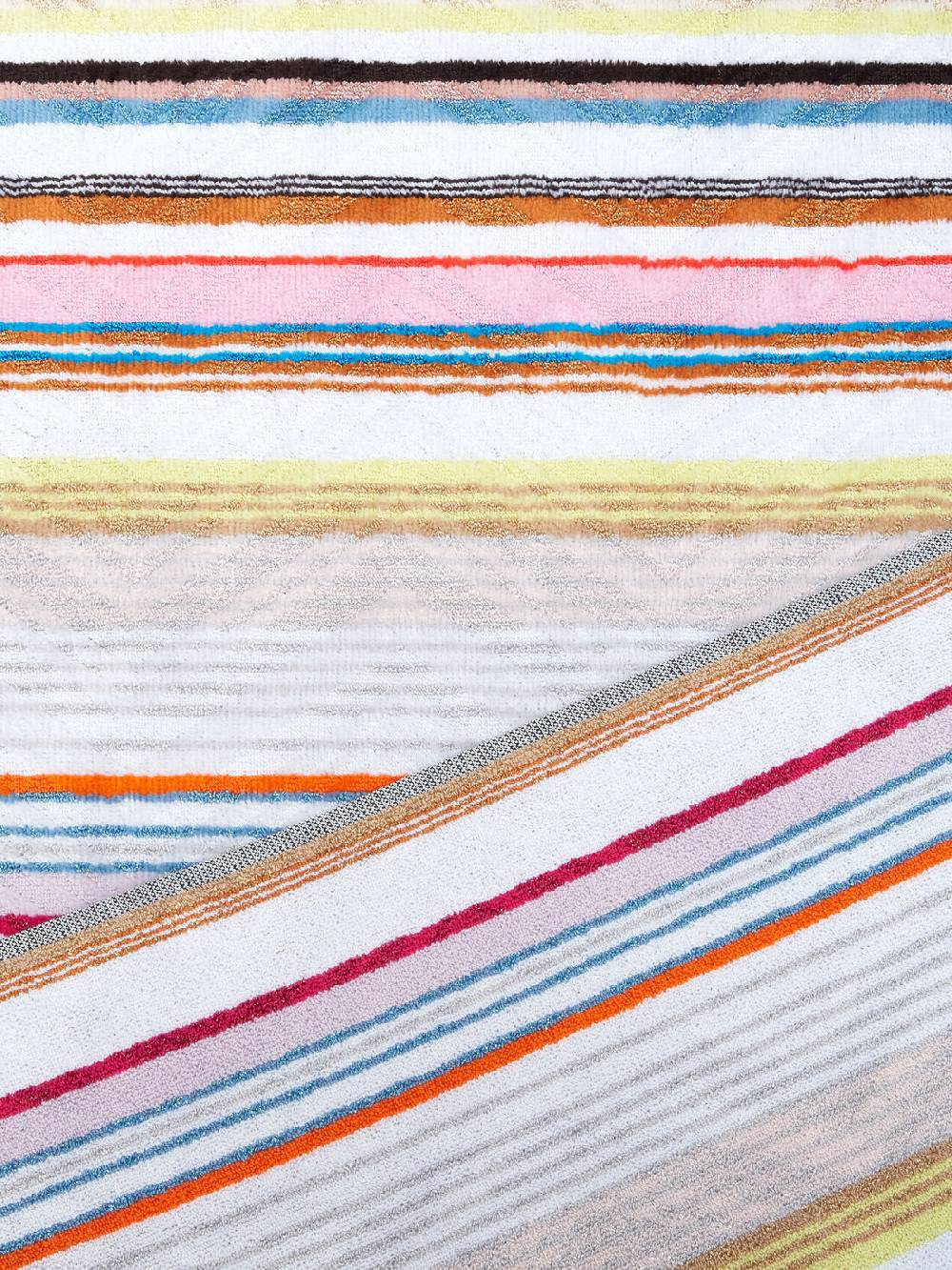 Missoni Set 2 pezzi di asciugamani da bagno Moonshadow in spugna di cotone con lurex Vendita Economica