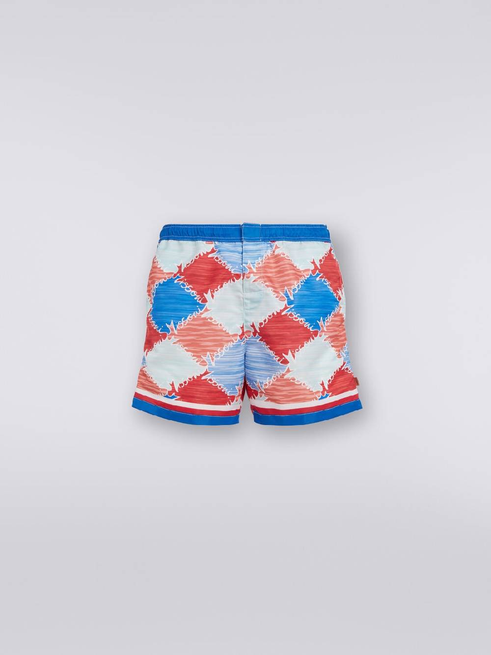 Missoni Boxer mare in nylon fiammato con logo In Saldo