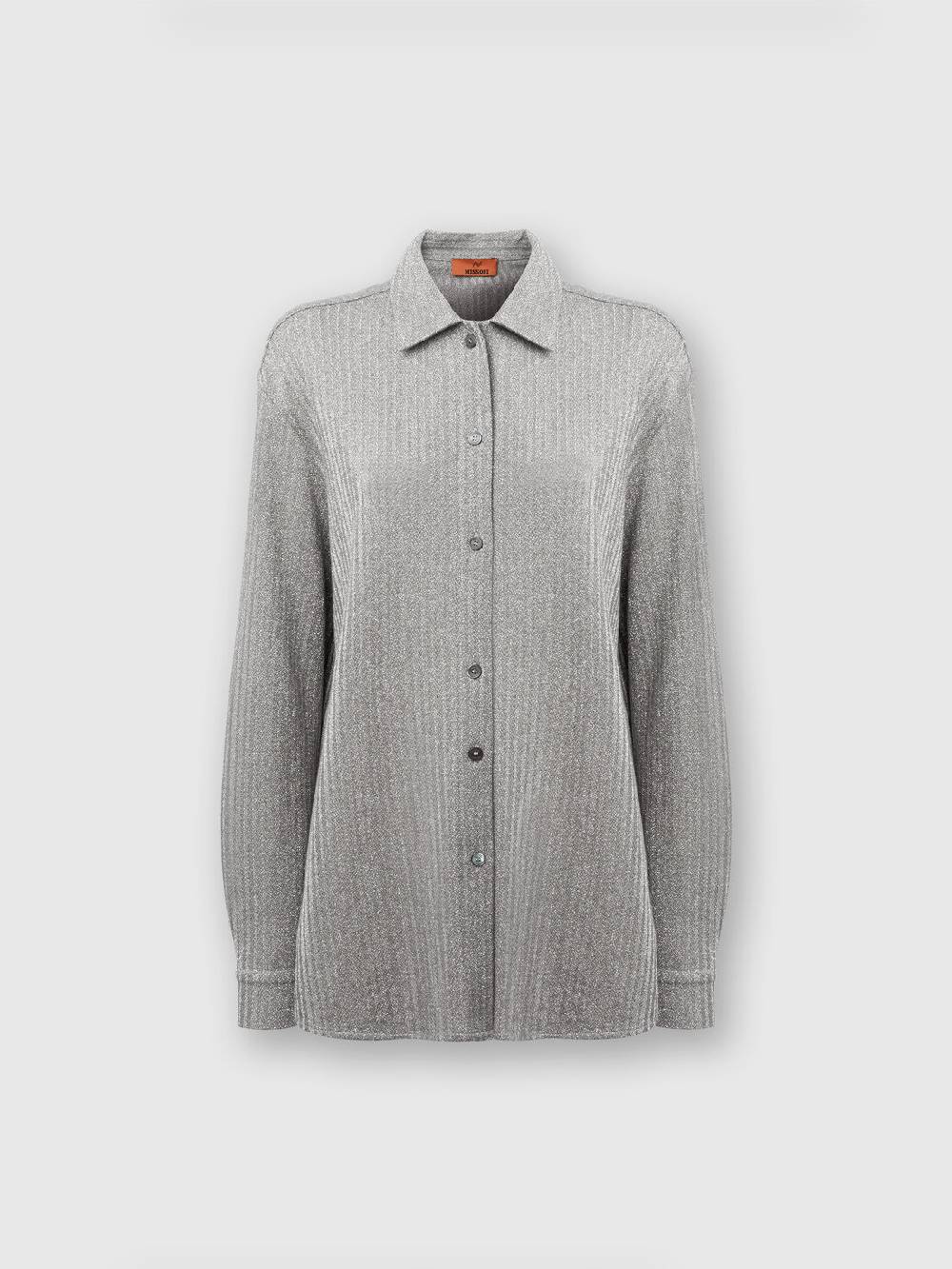 Missoni Camicia oversize in cotone e viscosa lamé Moda