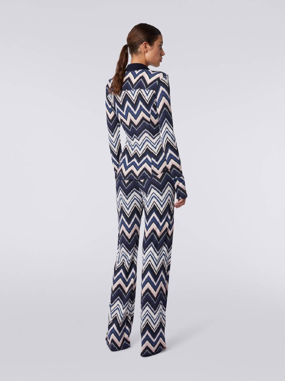 Missoni Camicia in viscosa con stampa zig zag Italia